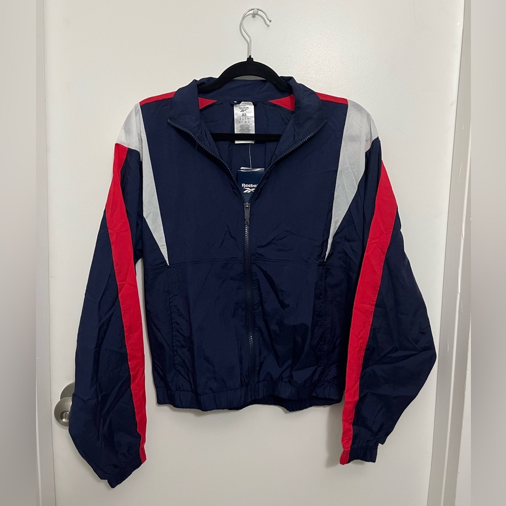 Reebok Navy and Red Jacket
